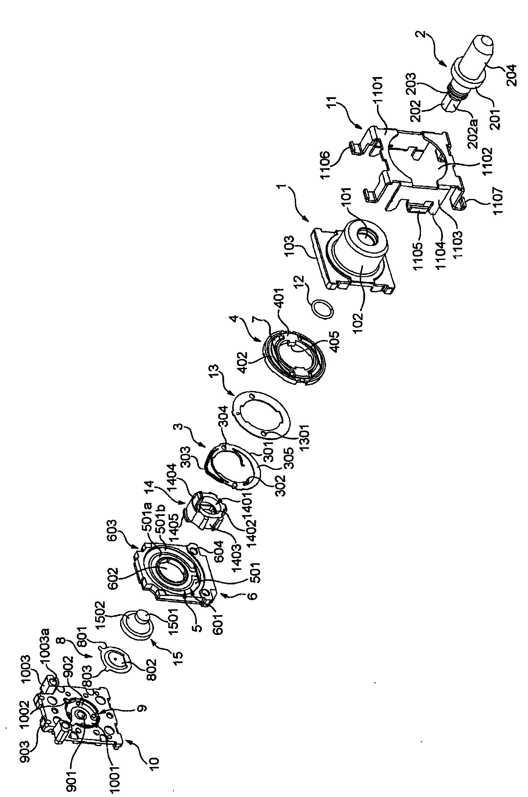 A rotating electric component