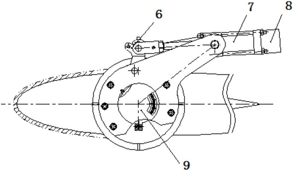 Fin stabilizer directly driven by servo motor