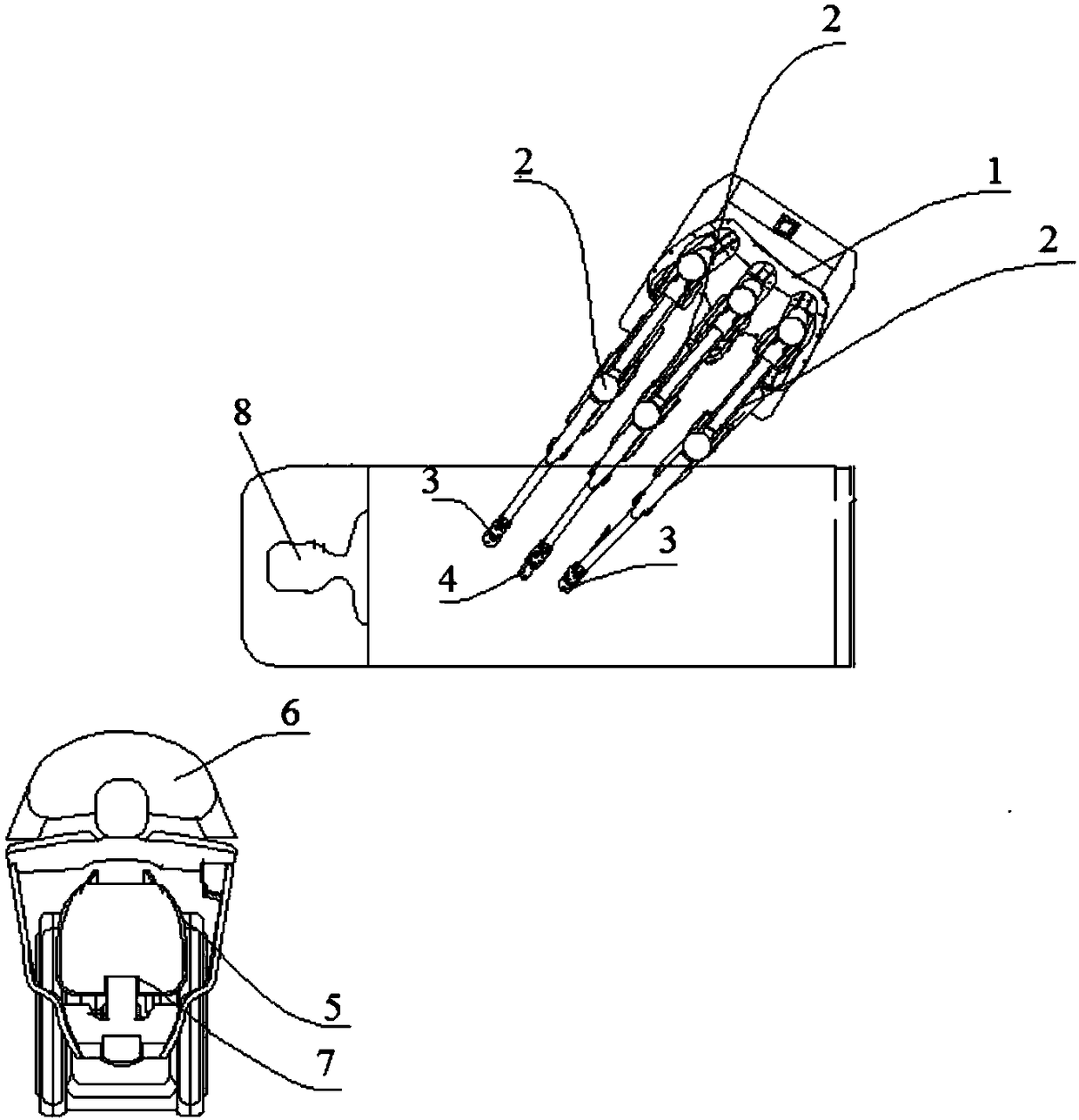 Surgical robot system and surgical instrument thereof