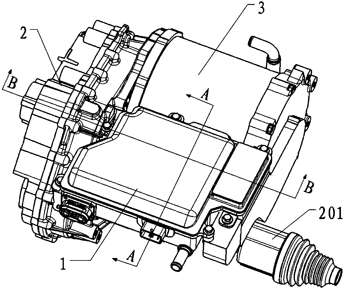 Power assembly system and vehicle