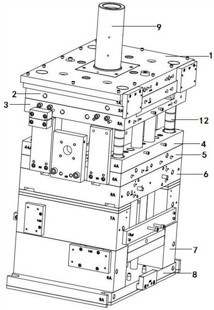 Thermosetting type injection mold