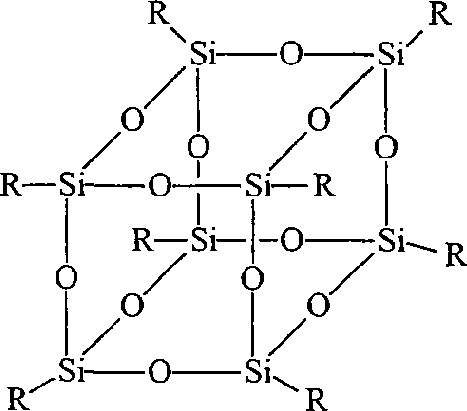 Sesquialter siloxane polyaryne hybrid resin and preparation method and use thereof