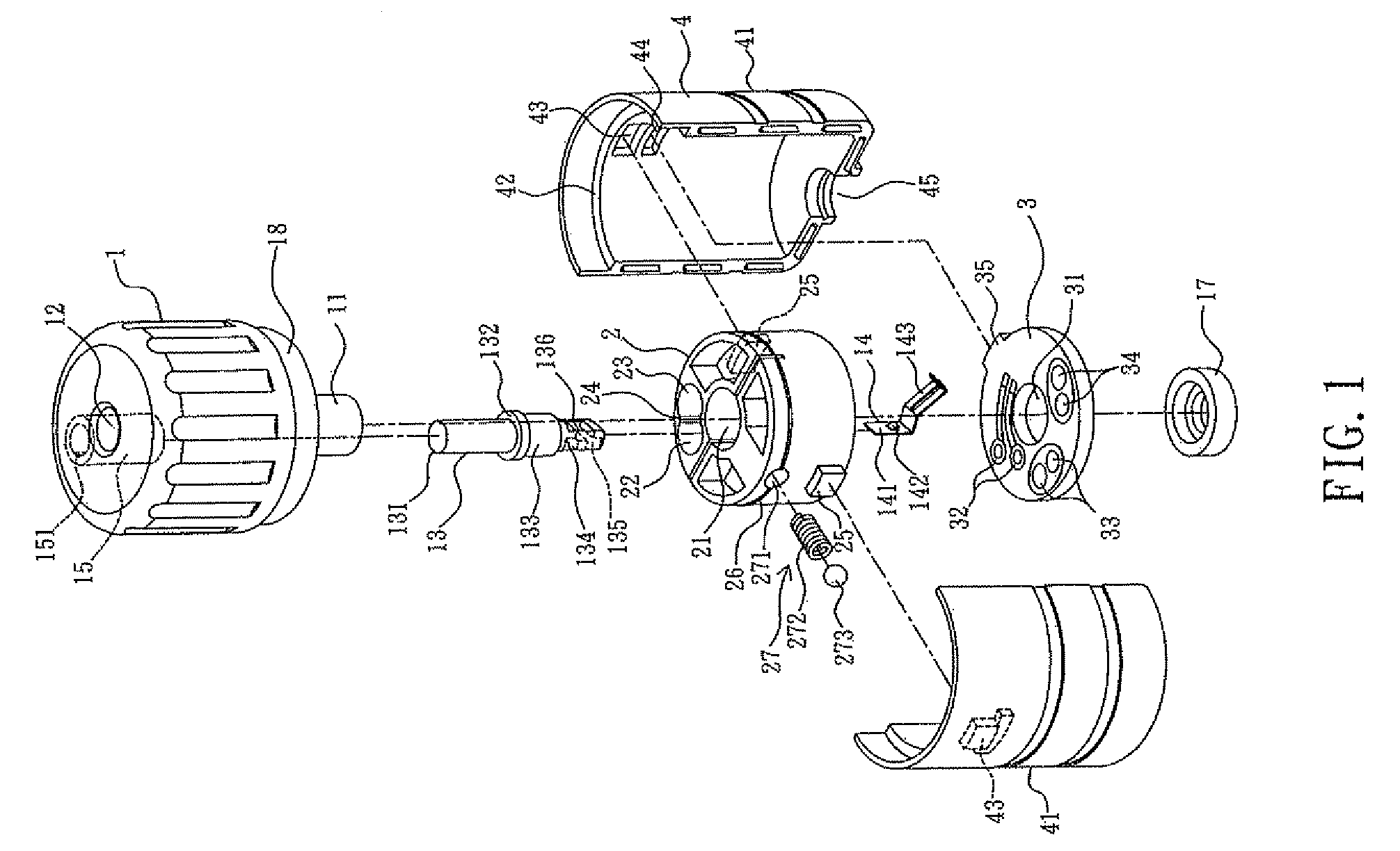 Axially-movable rotary switch