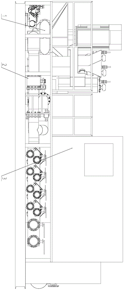 A Closed Pump Electric Sand Mixing Skid