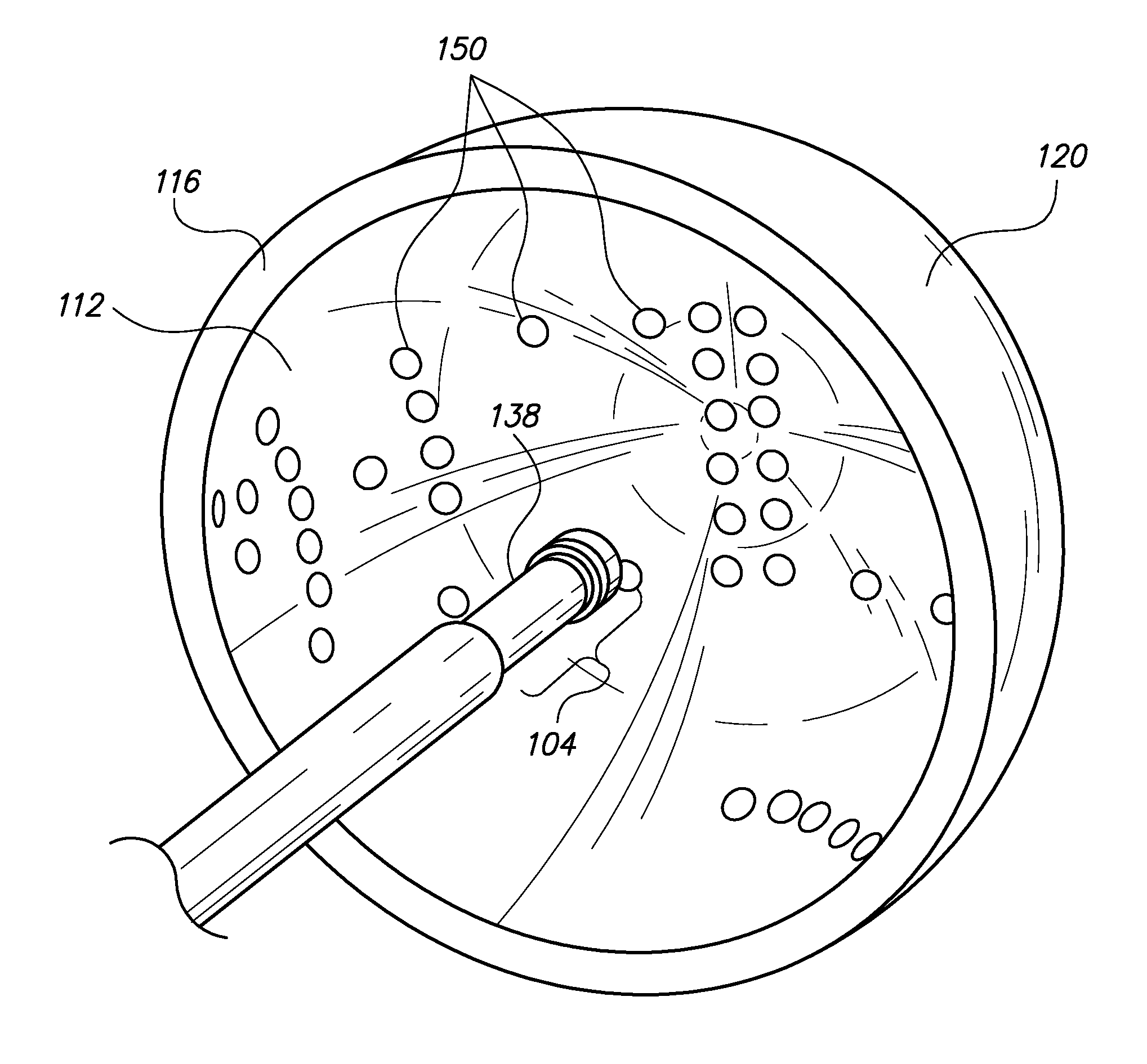 Multipoint photonic doppler velocimetry using optical lens elements