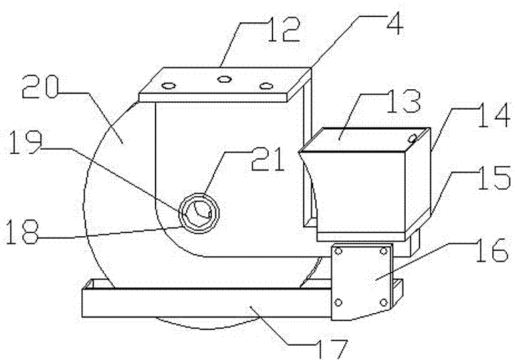 Box pasting device for paper box printing