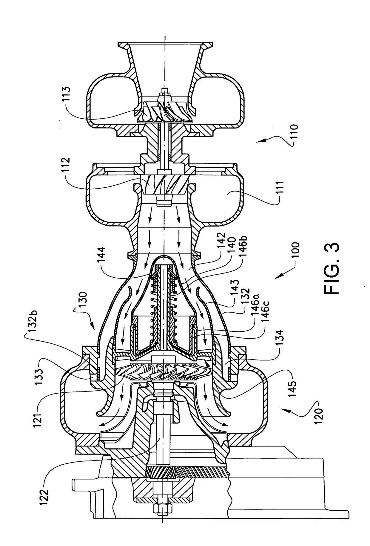 A turbine system