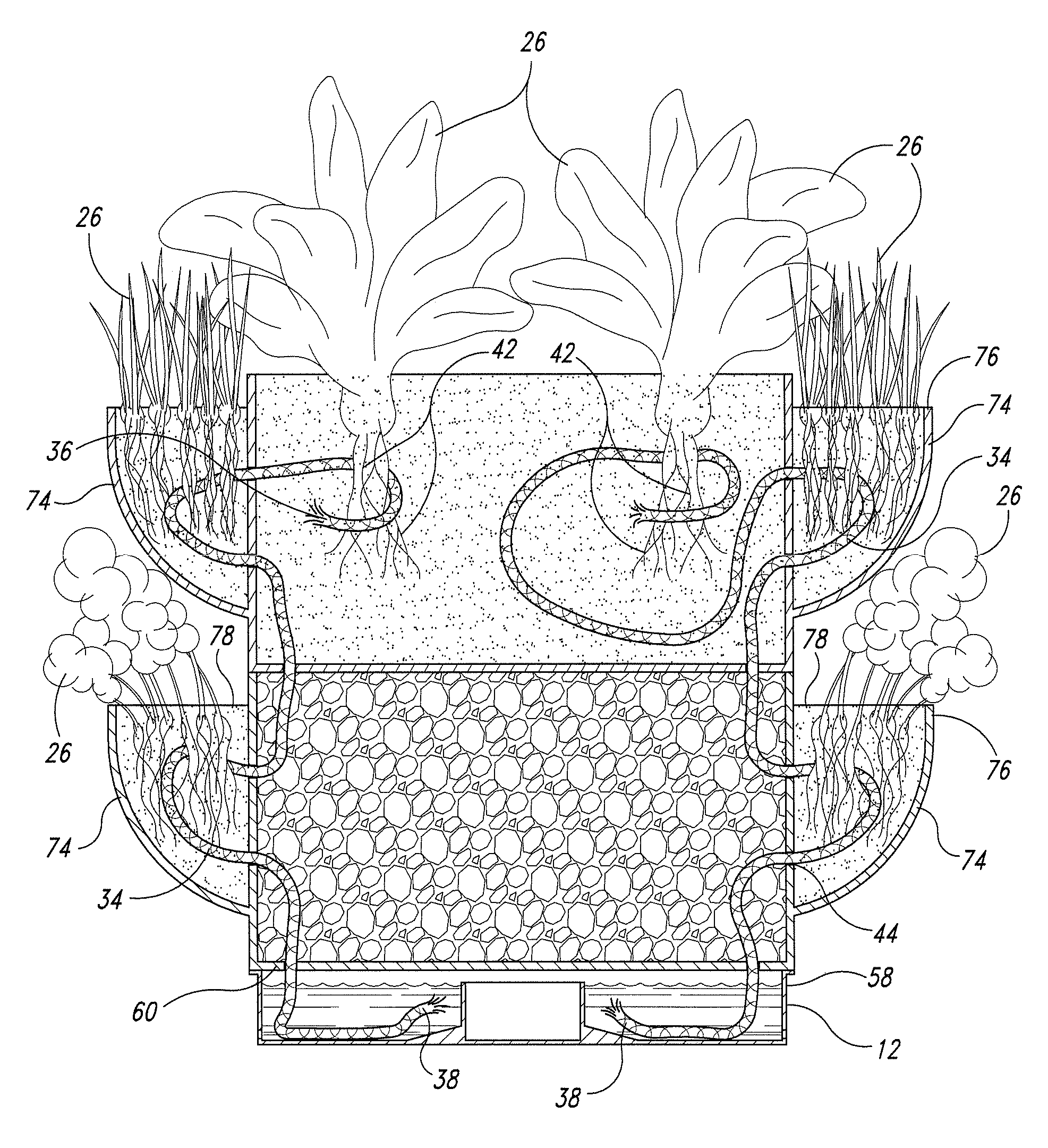 Eco-friendly vertical planter apparatus, system, and method