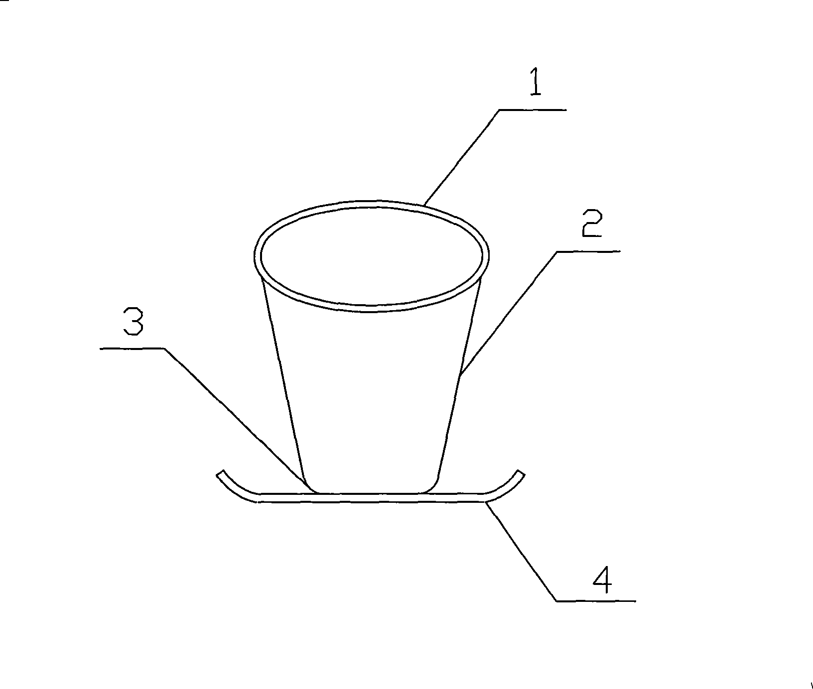 Flowerpot with tray