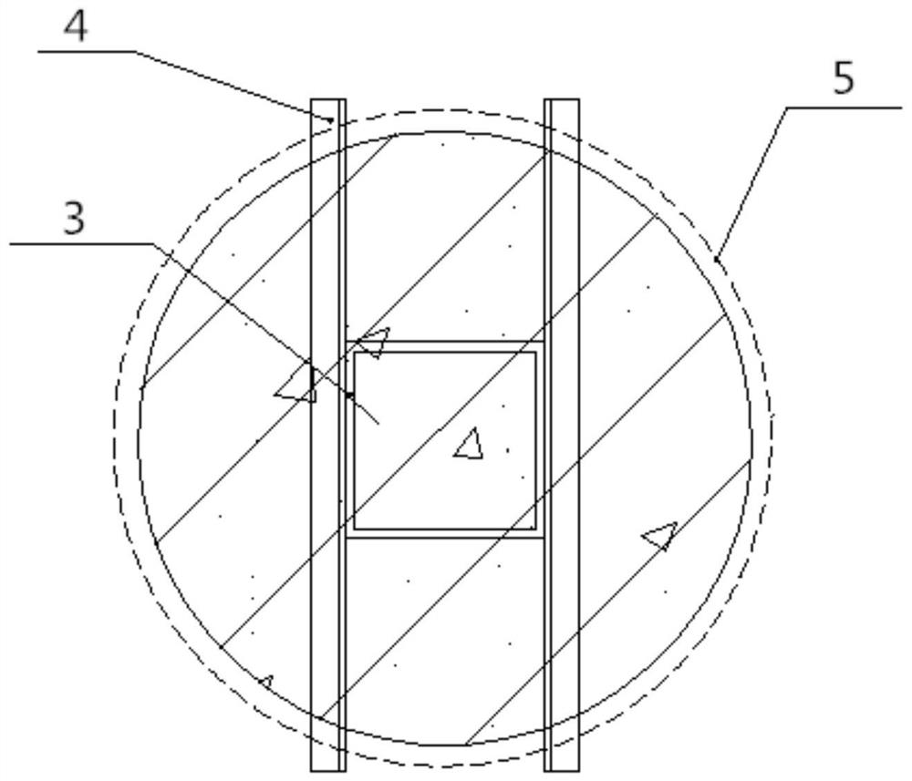 Construction method of wall-attached-free combined scaffold