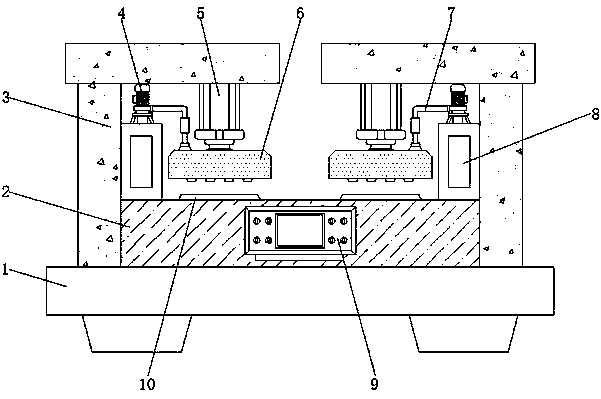 Azithromycin dispersible tablet tabletting device