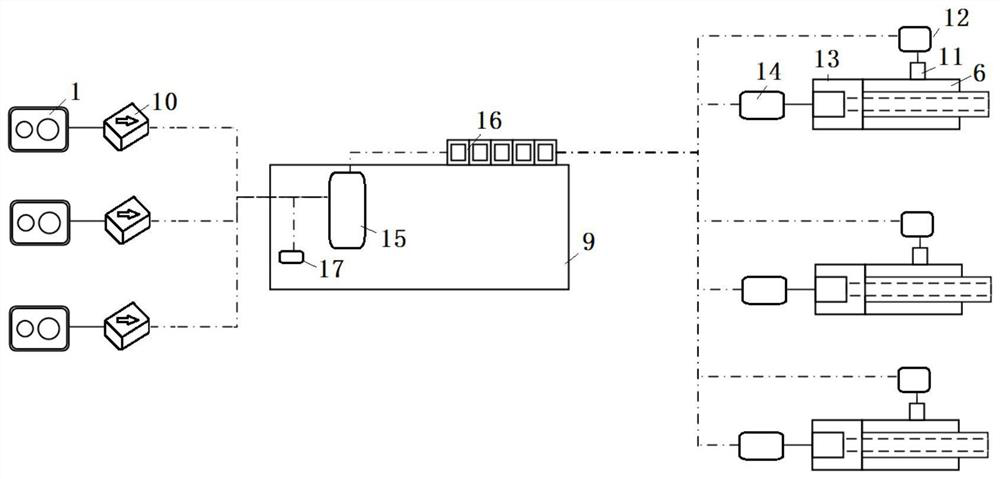 Prefabricated structure automatic assembly control equipment system and method