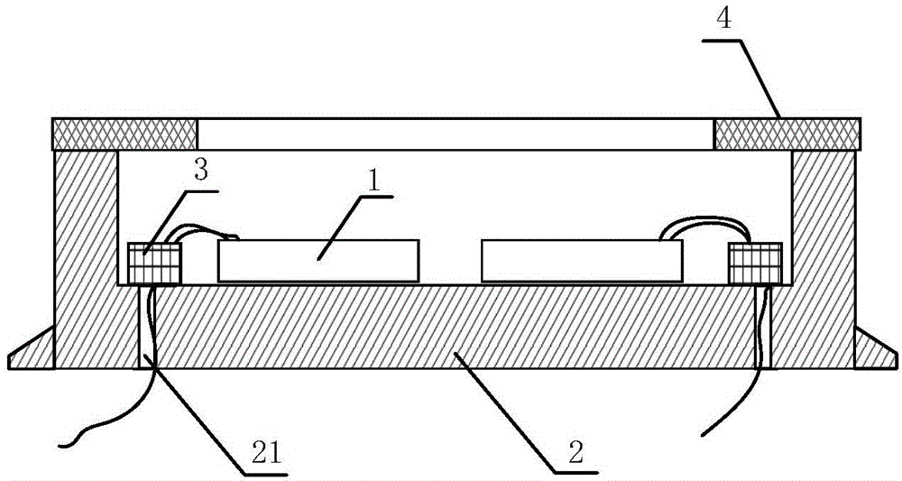 Detector probe for small space debris detection and sensor manufacturing method thereof