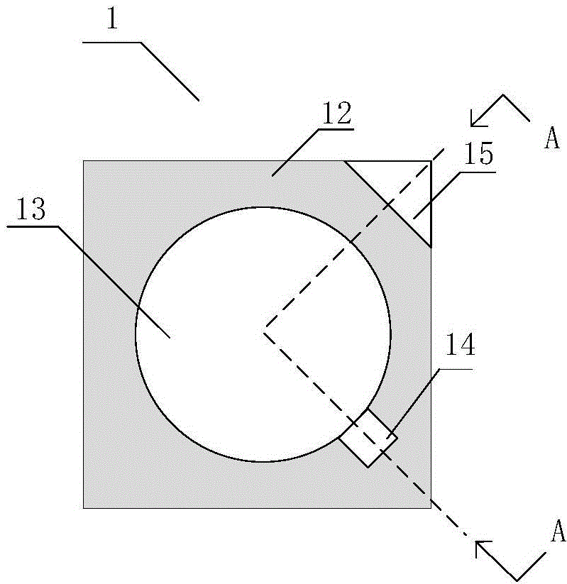 Detector probe for small space debris detection and sensor manufacturing method thereof