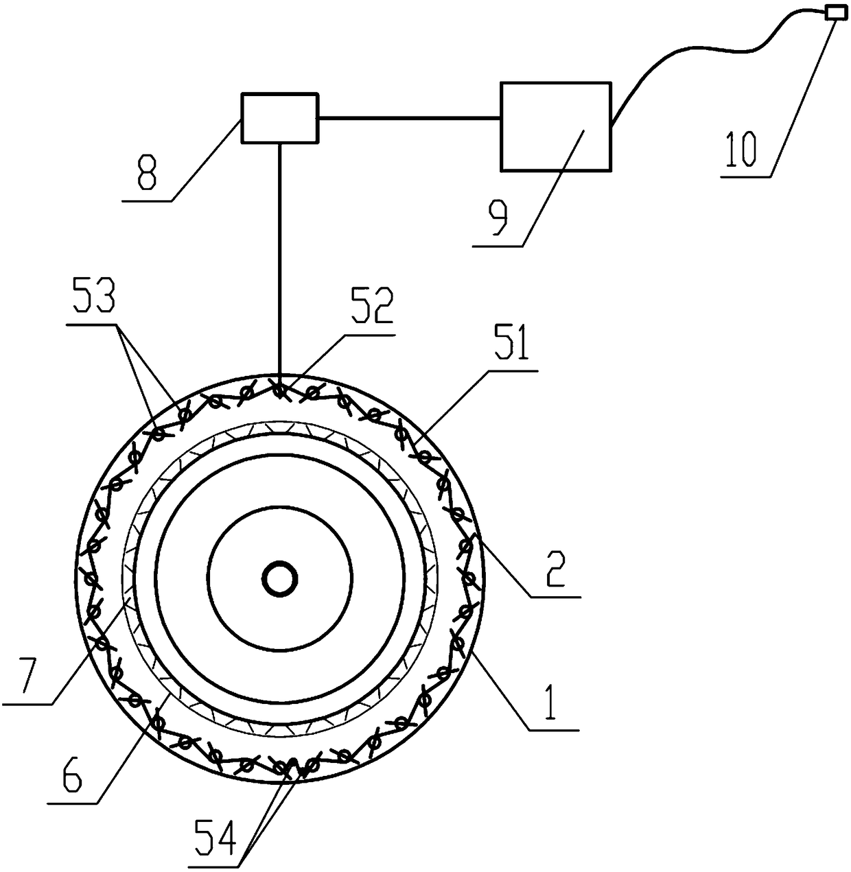 Device for automatically adjusting ventilation quantity of cooling tower