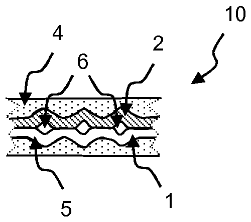 Cooling plate for electrical energy storage element