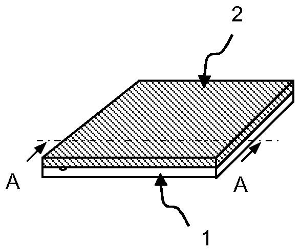 Cooling plate for electrical energy storage element