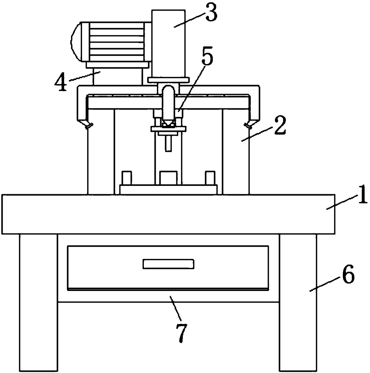 Bearing grinding equipment with dust removing function