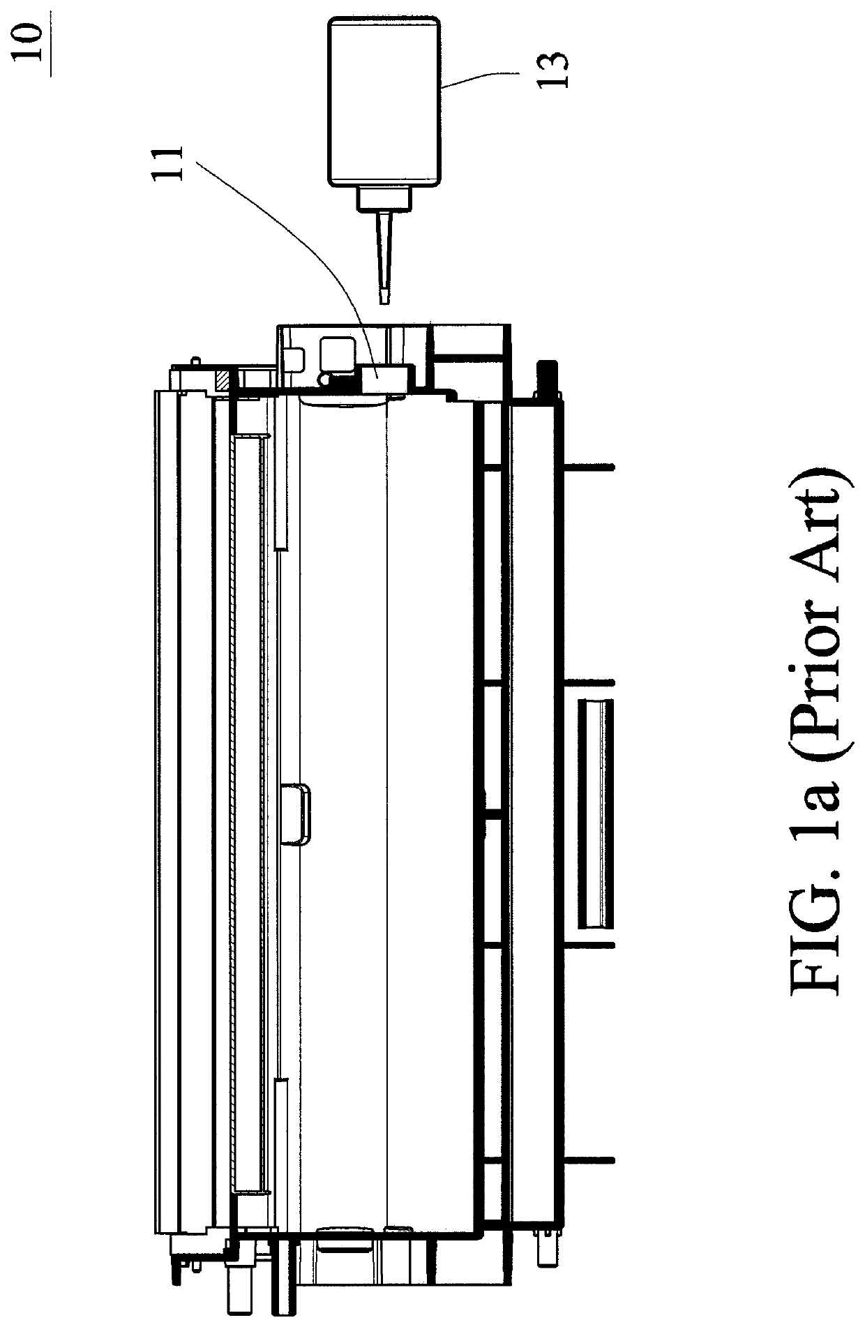 Image forming agent storage member and laser printer using the same