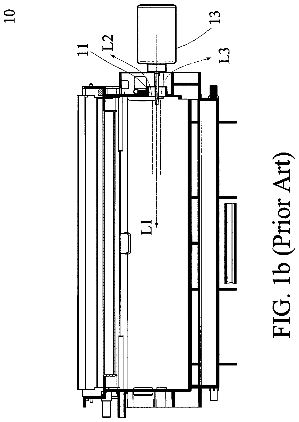 Image forming agent storage member and laser printer using the same