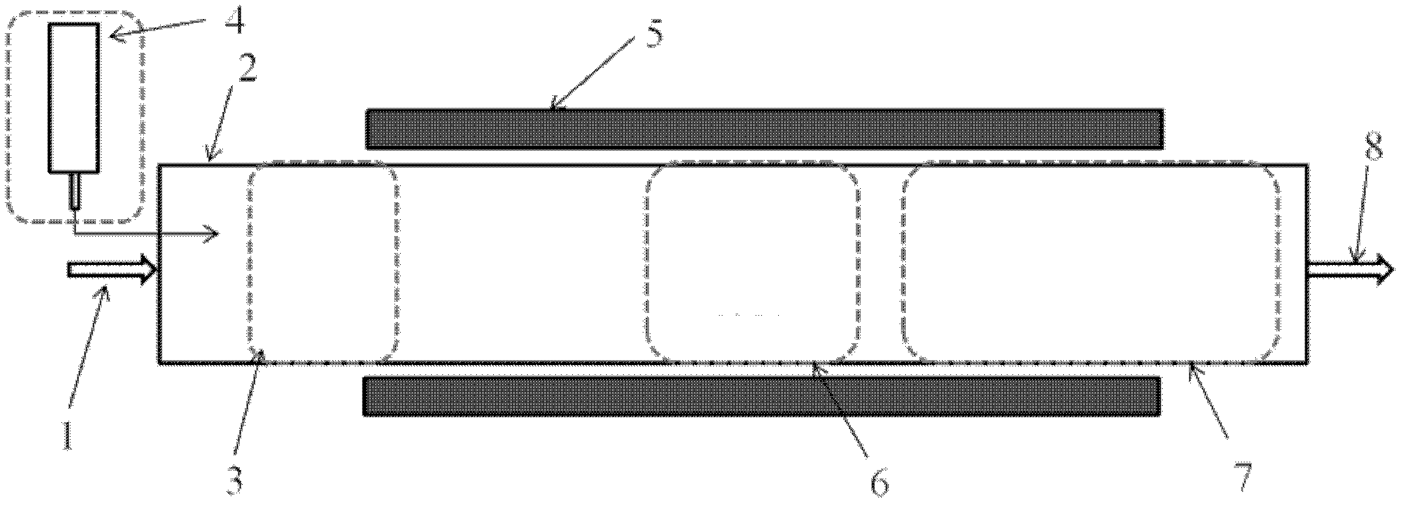Air filter material based on carbon nano tube and preparation method thereof