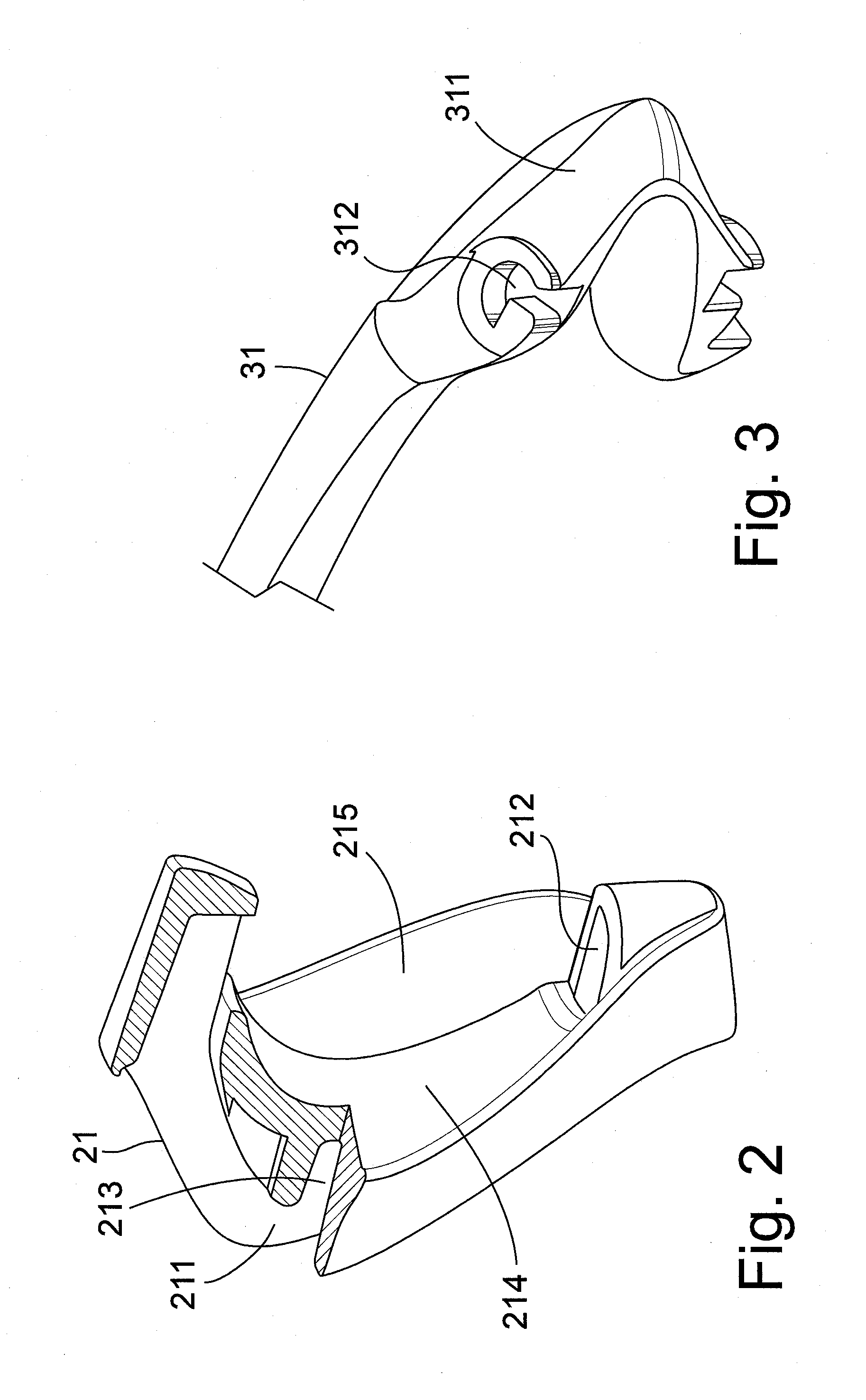 Coupling structure for eyeglasses