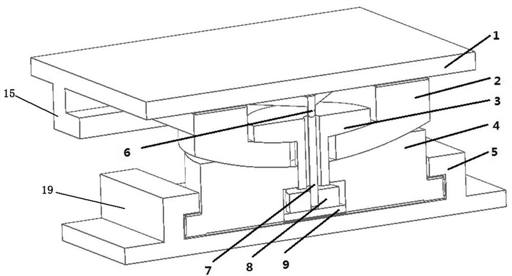 Tension and compression force measuring support