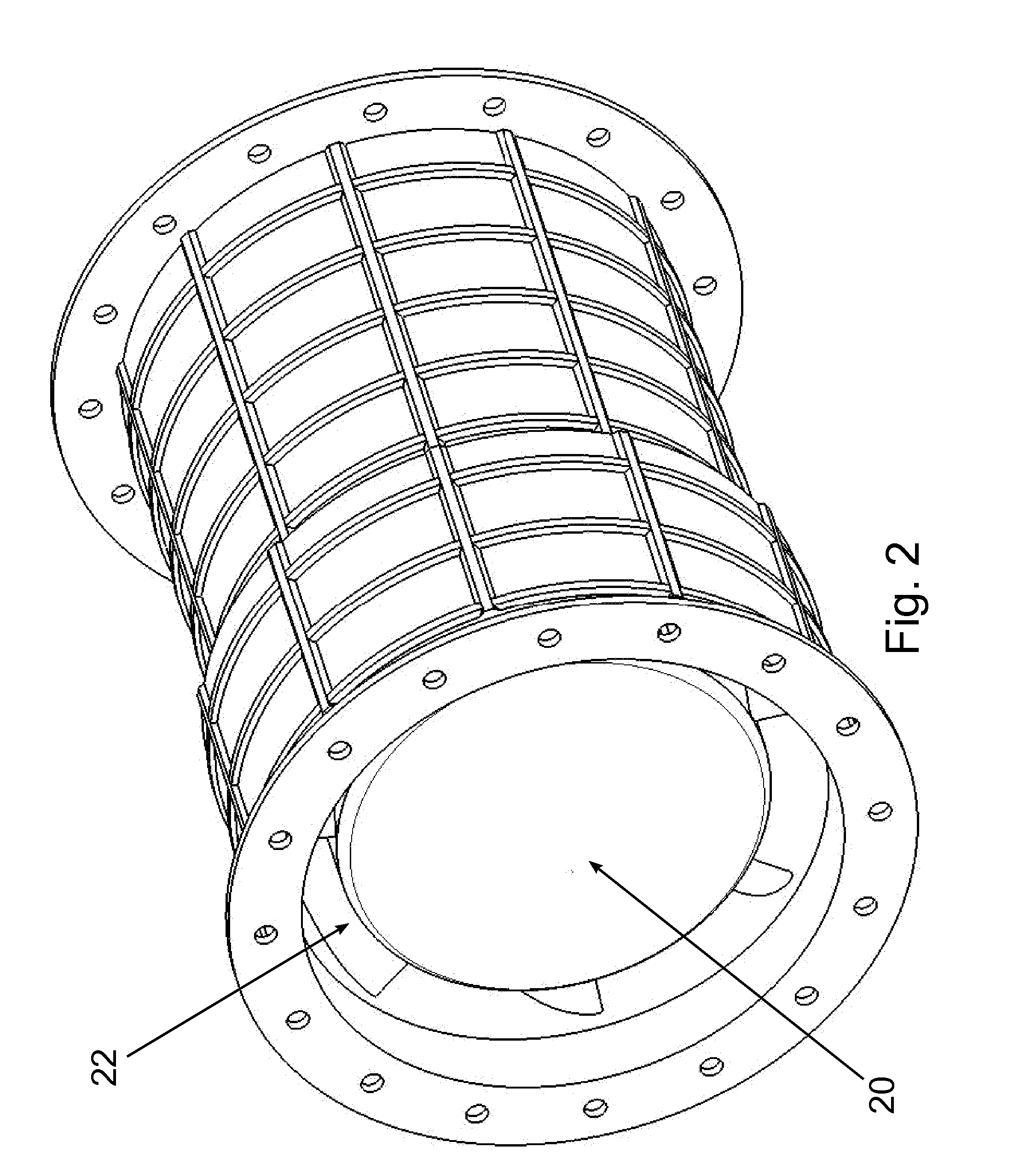 Variable performance vaneaxial fan with high efficiency