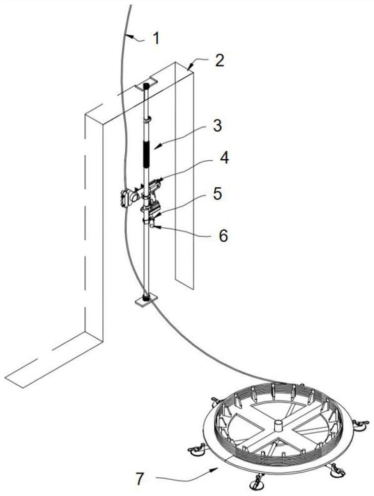 Wire laying method