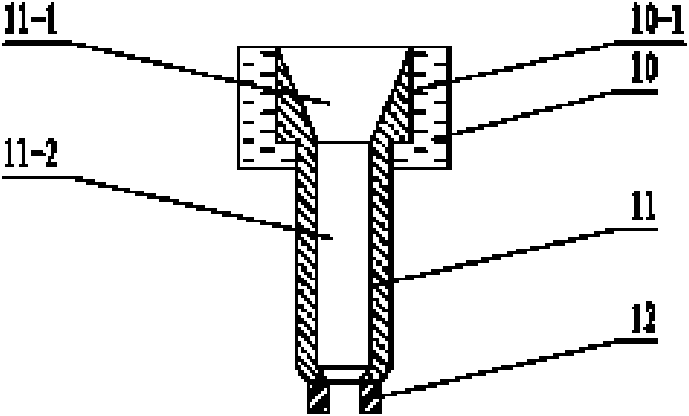 Distribution system of magnetic supports in vacuum glass