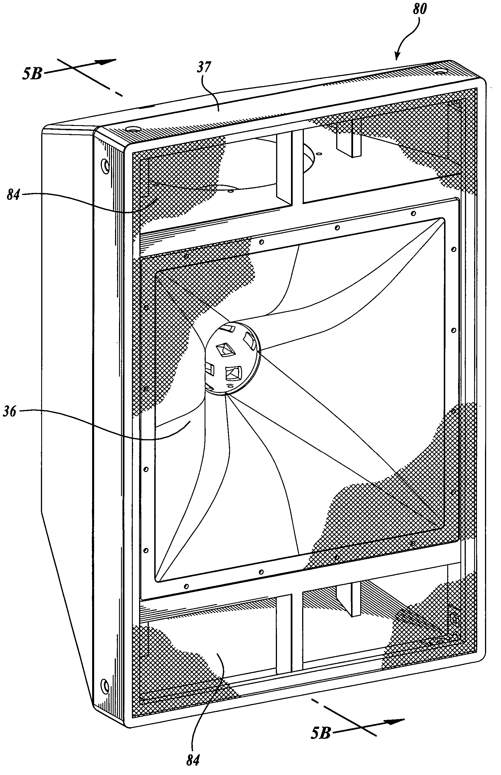 Coaxial mid-frequency and high-frequency loudspeaker