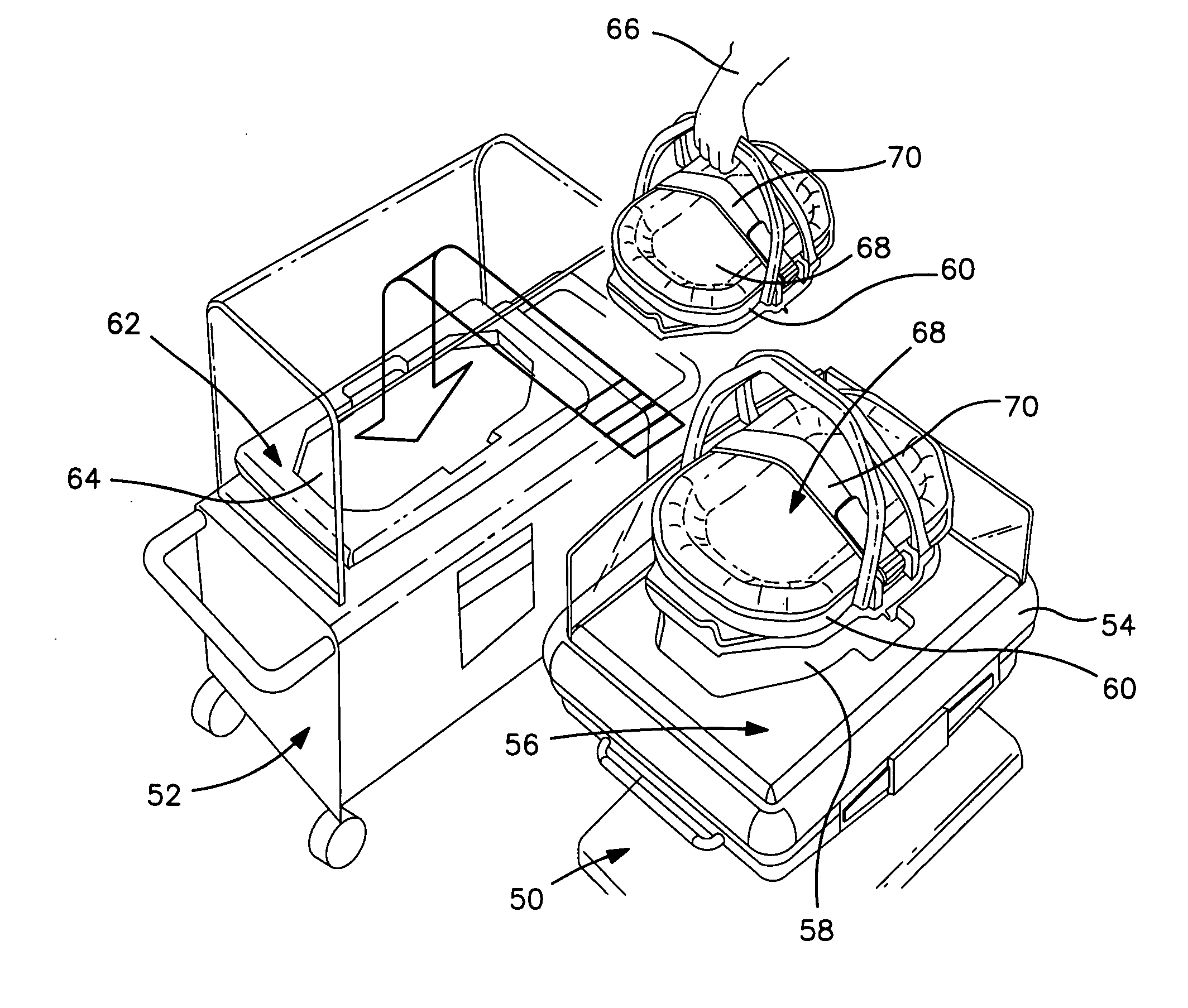 Apparatus to facilitate the transfer of patients between support platforms