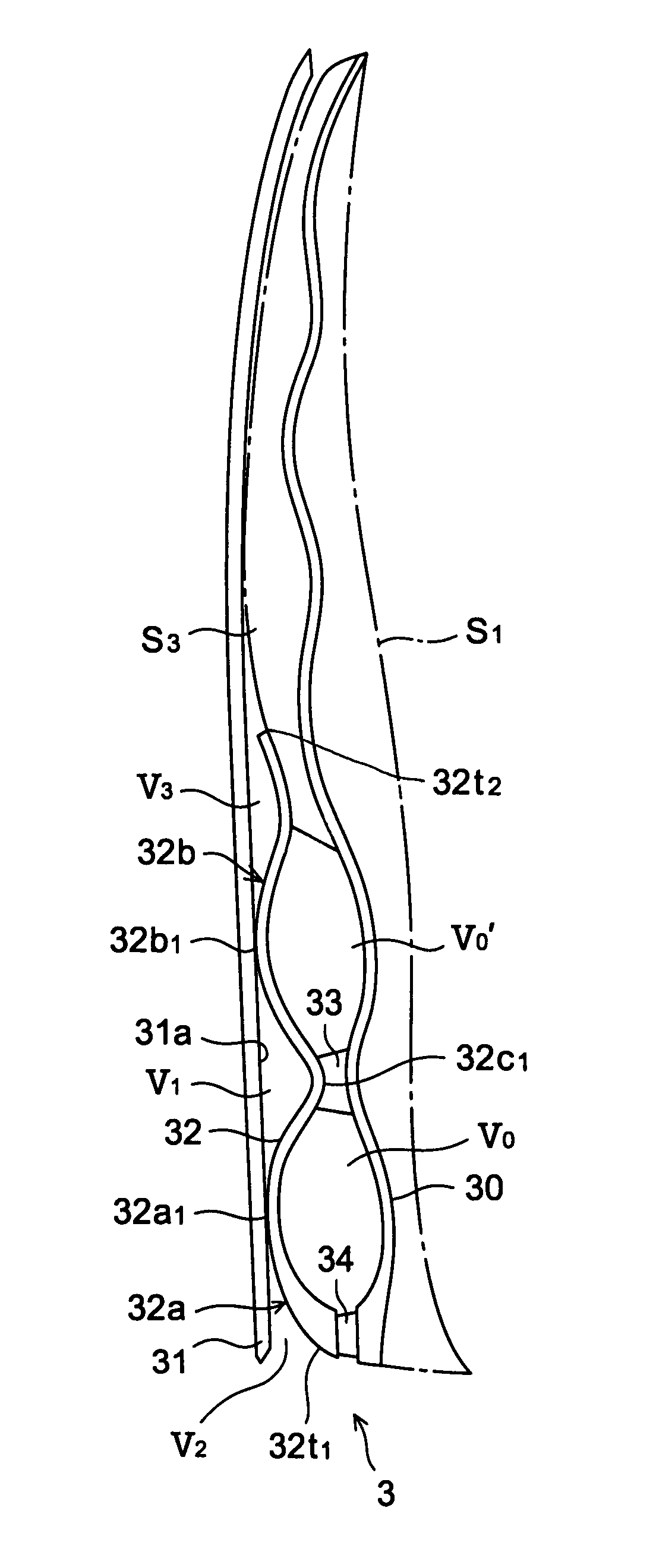Inner sole structure for a sports shoe
