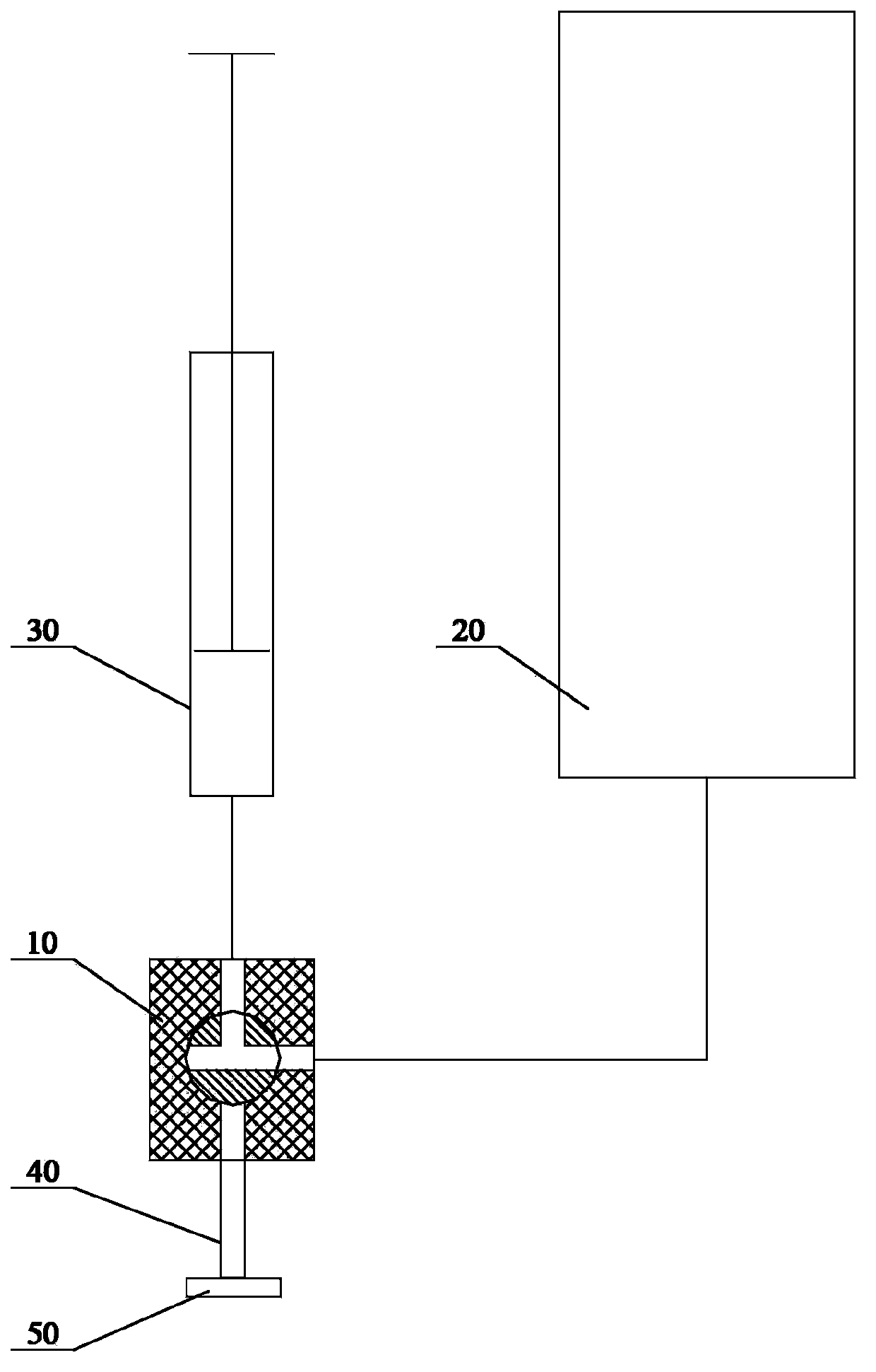 Color mixer and reversing valve device thereof