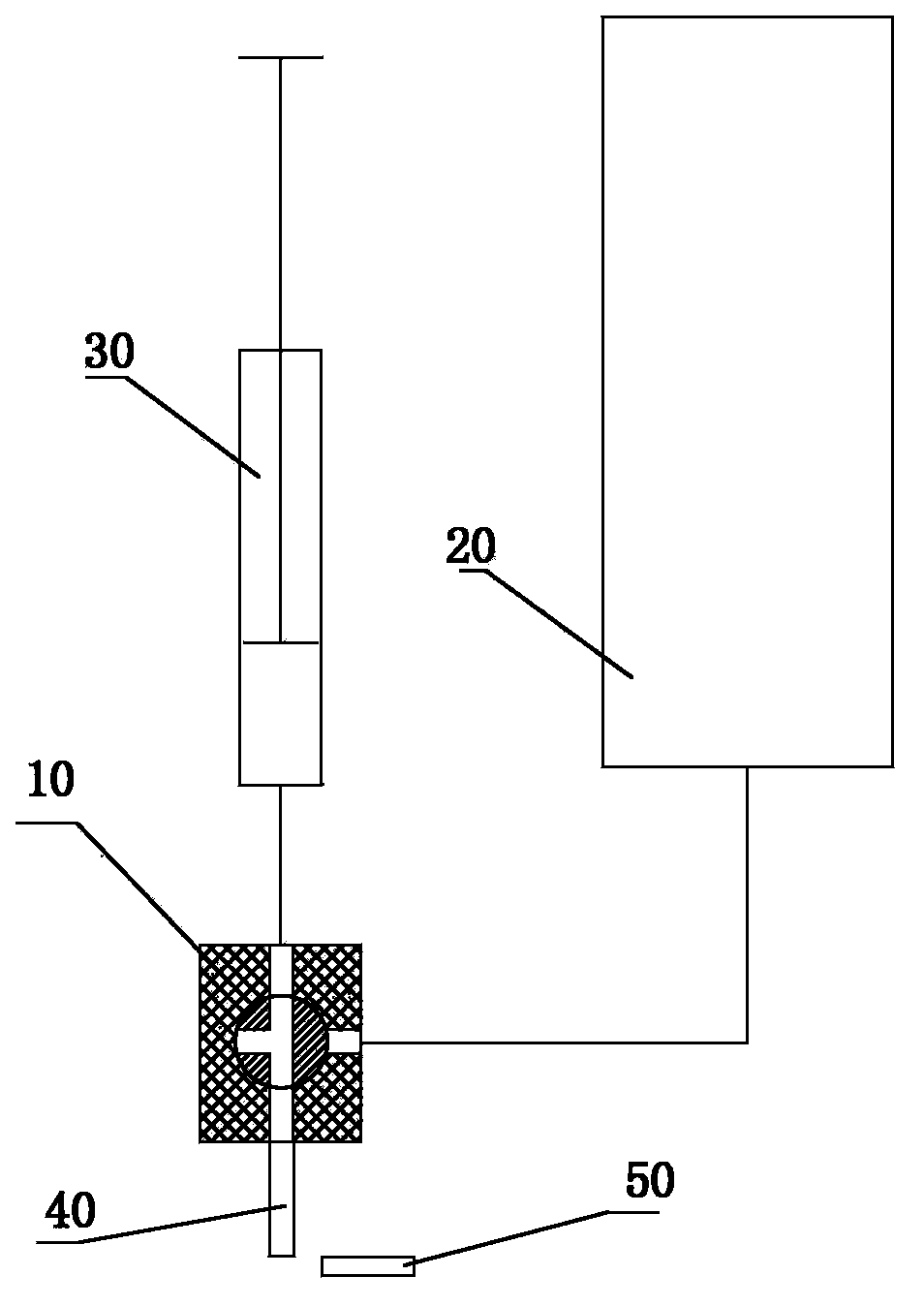 Color mixer and reversing valve device thereof