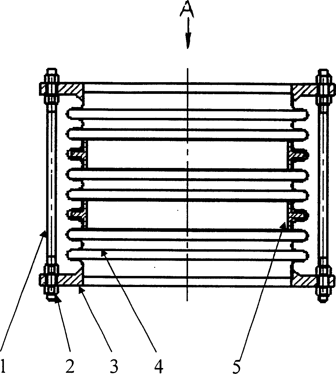 Square corrugated pipe