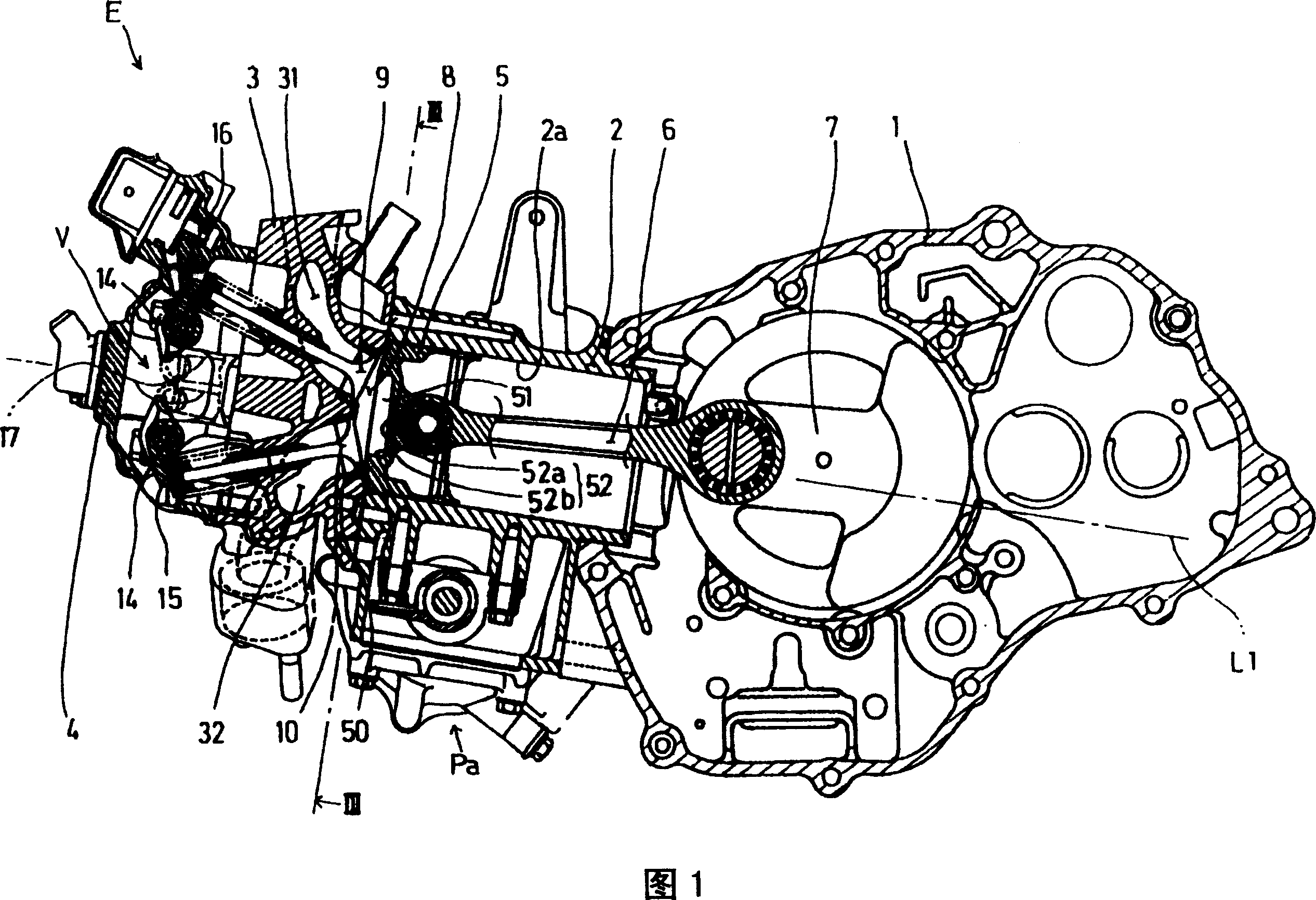 In cylinder fuel oil jet type IC engine