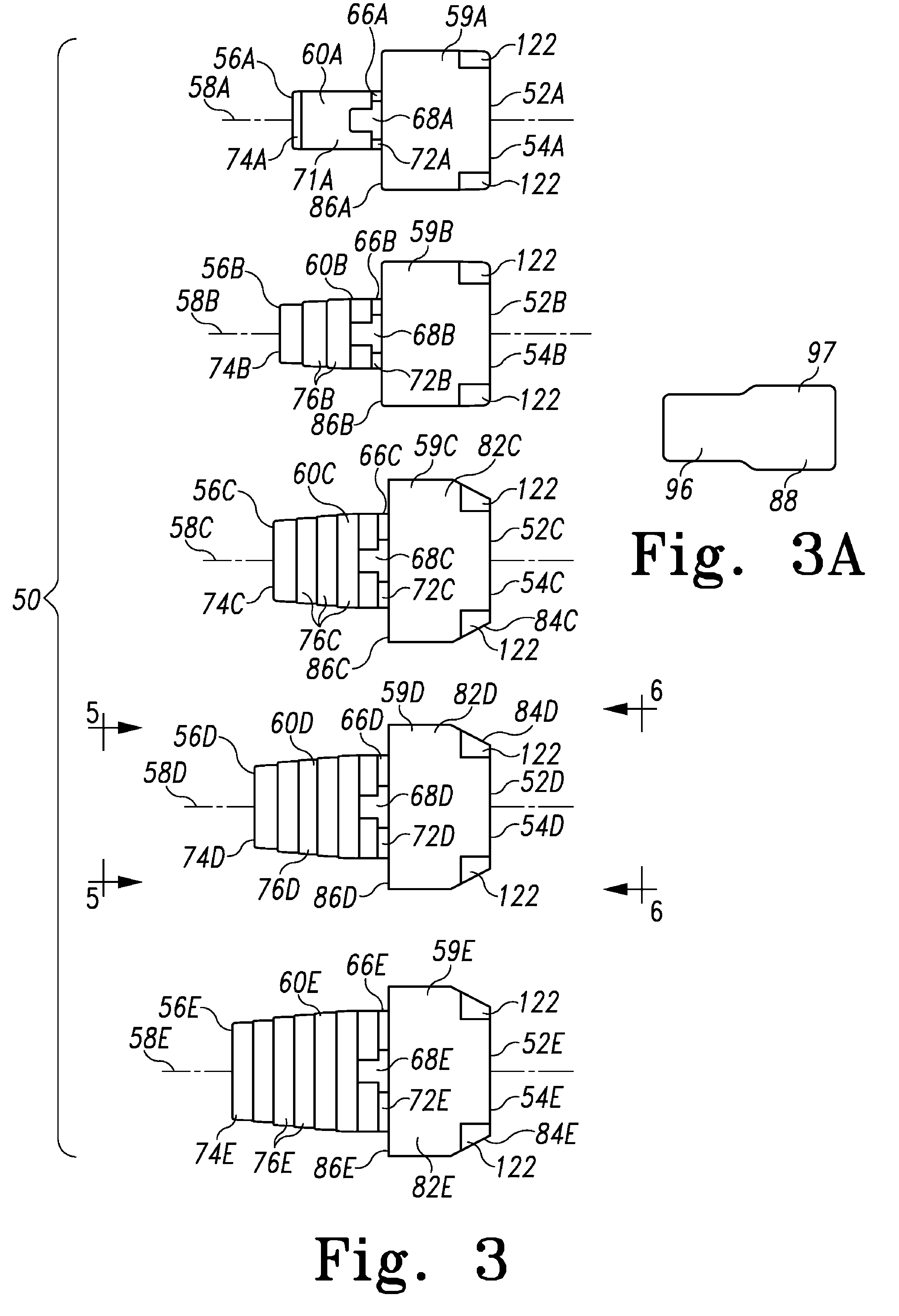 Modular implant system and method with diaphyseal implant and adapter