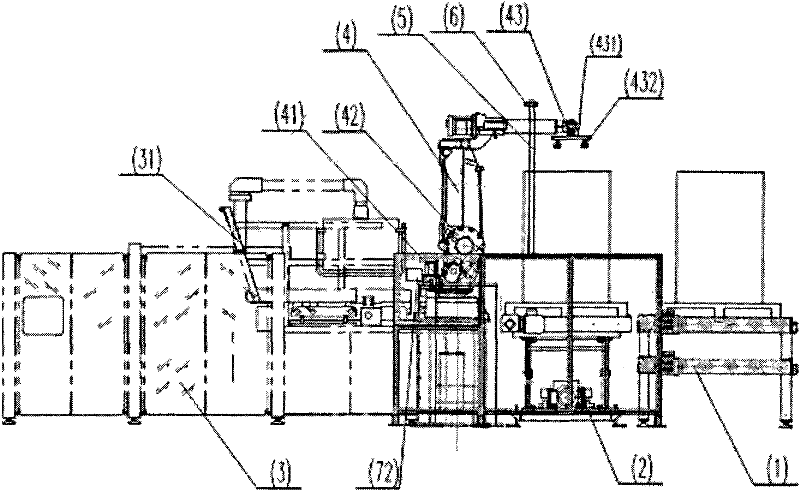 Robot automatic carton loading machine