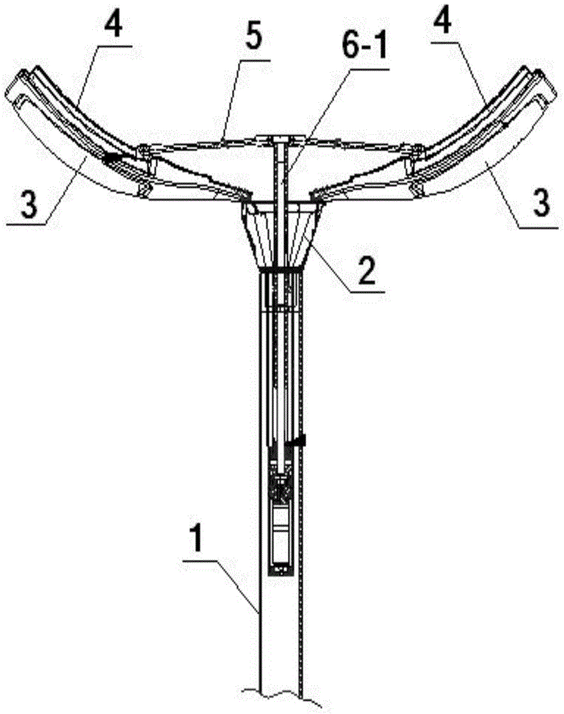 Environment-friendly LED (light-emitting diode) lamp capable of being opened and closed