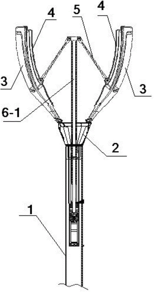 Environment-friendly LED (light-emitting diode) lamp capable of being opened and closed