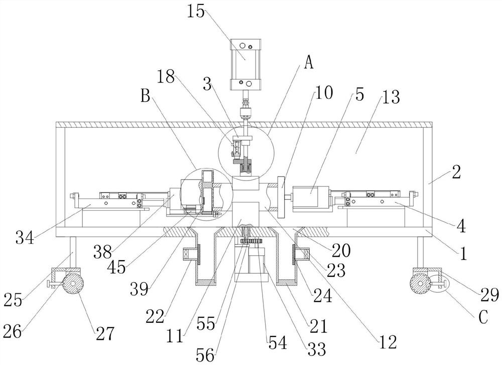 Metal pipe fitting port polishing device