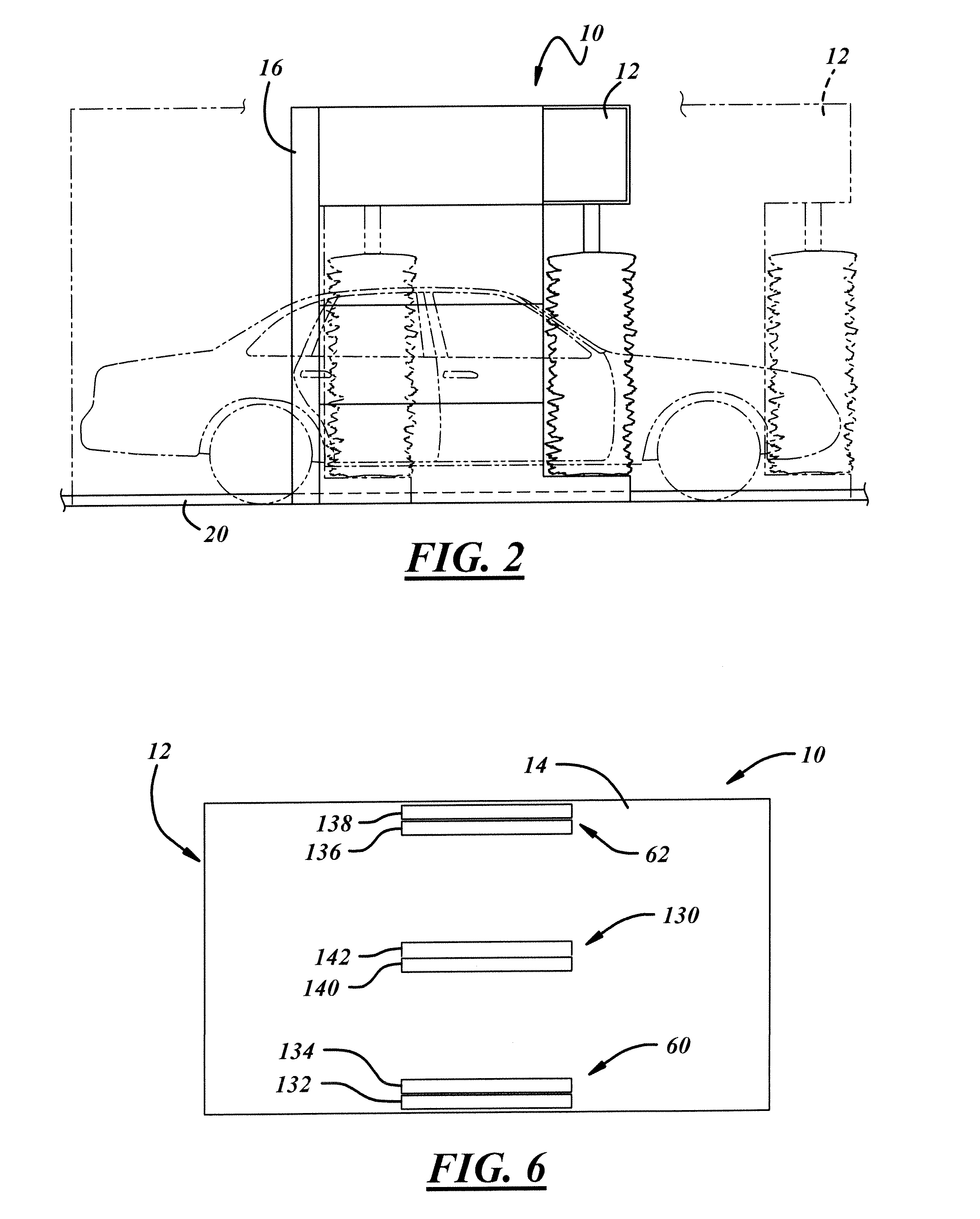 Multiple manifold system for a rollover vehicle wash system