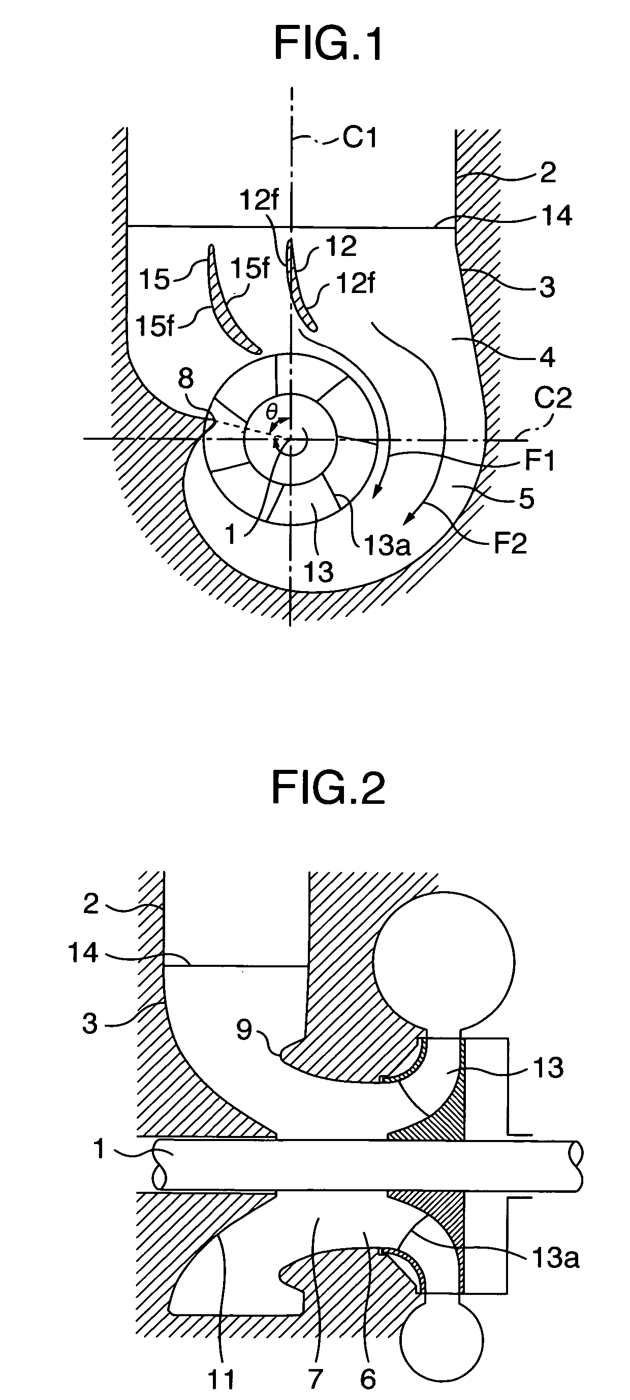 Inlet casing and suction passage structure