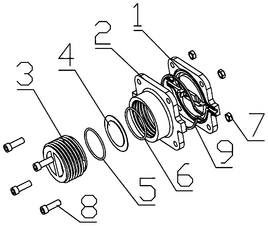 A valveless piezoelectric pump with multiple bluff bodies in the cavity