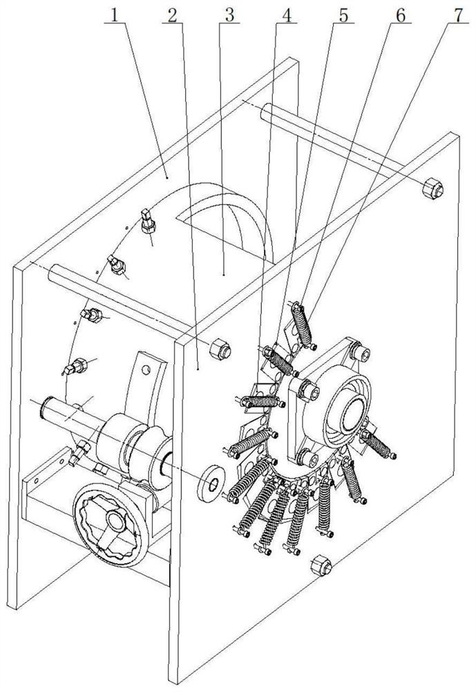 A device for adjusting the rice knife assembly of an emery roller rice mill