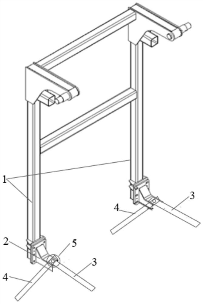 A chassis collinear assembly line with different car bodies and its use method