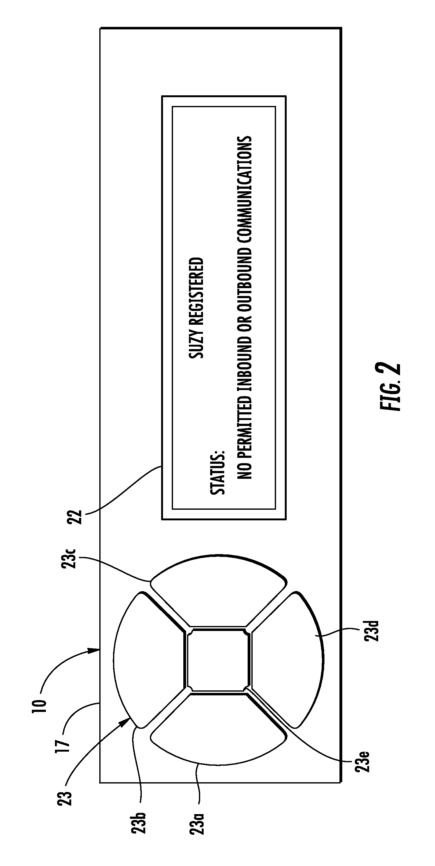 Mobile wireless communications device blocker and associated methods