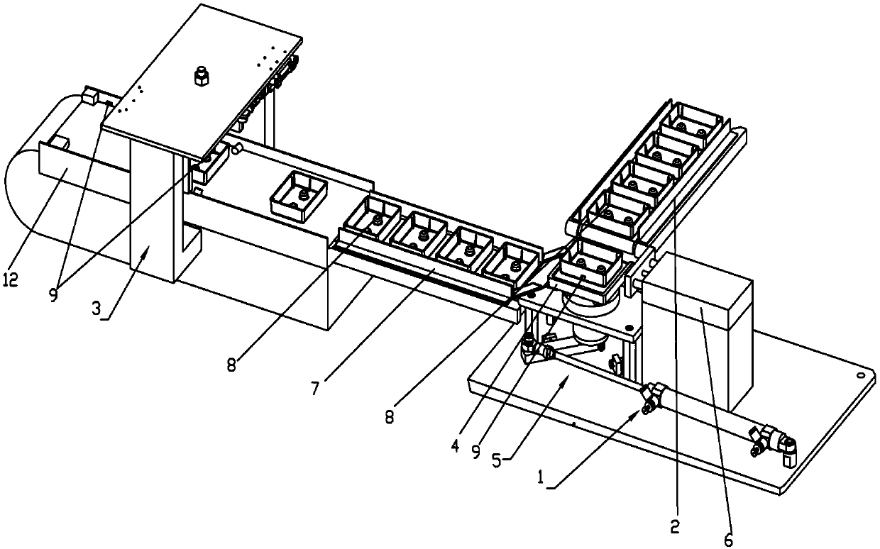 A control method for a turning and deviation correcting conveying device