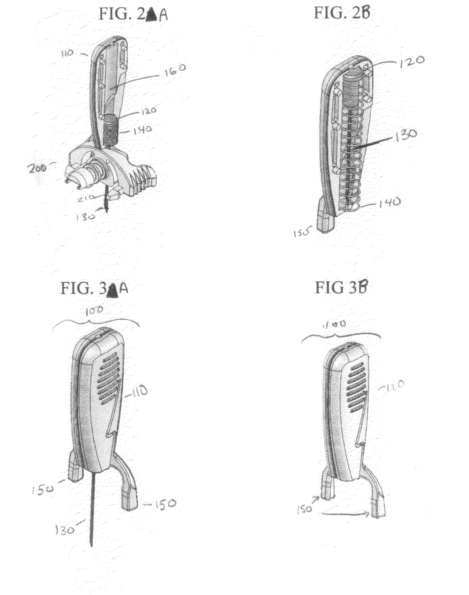 Needle protective device for subcutaneous sensors